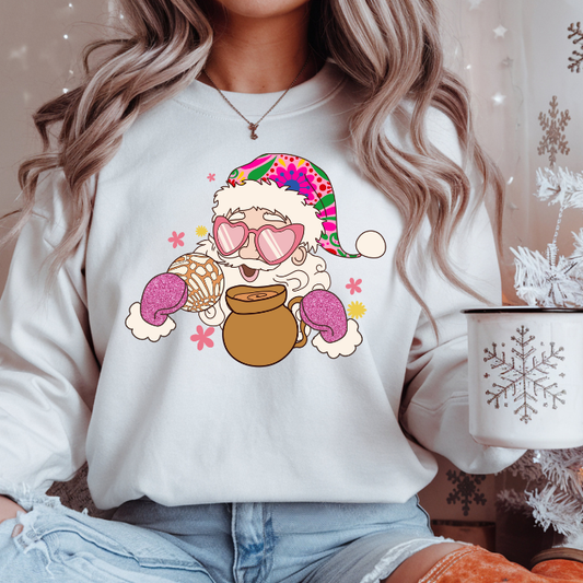 Concha & Coffee Santa