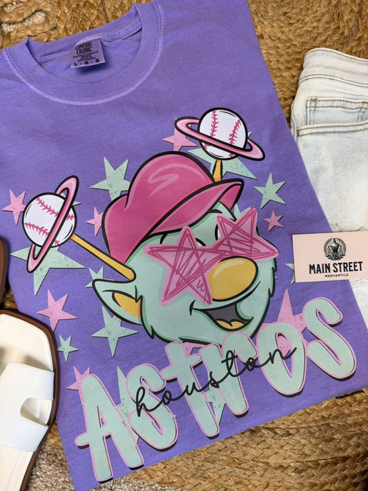 Summer Vibes Mascot - Orbit Houston Astros