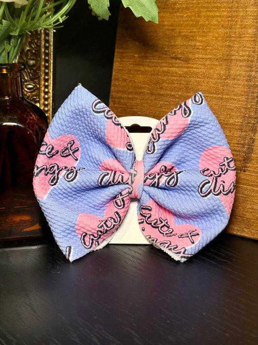 Cute & Clingy - Clip Bow