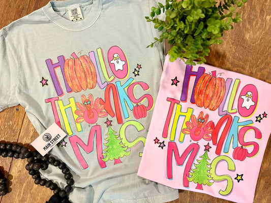 Hallo-Thanks-Mas Tee