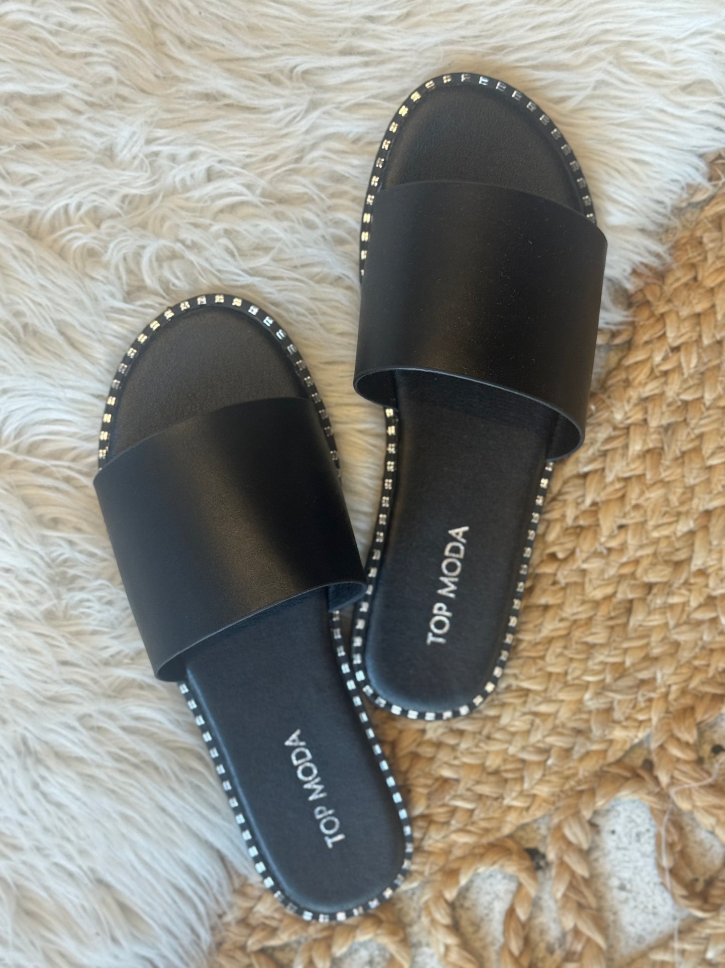 Isabella Black Sandal