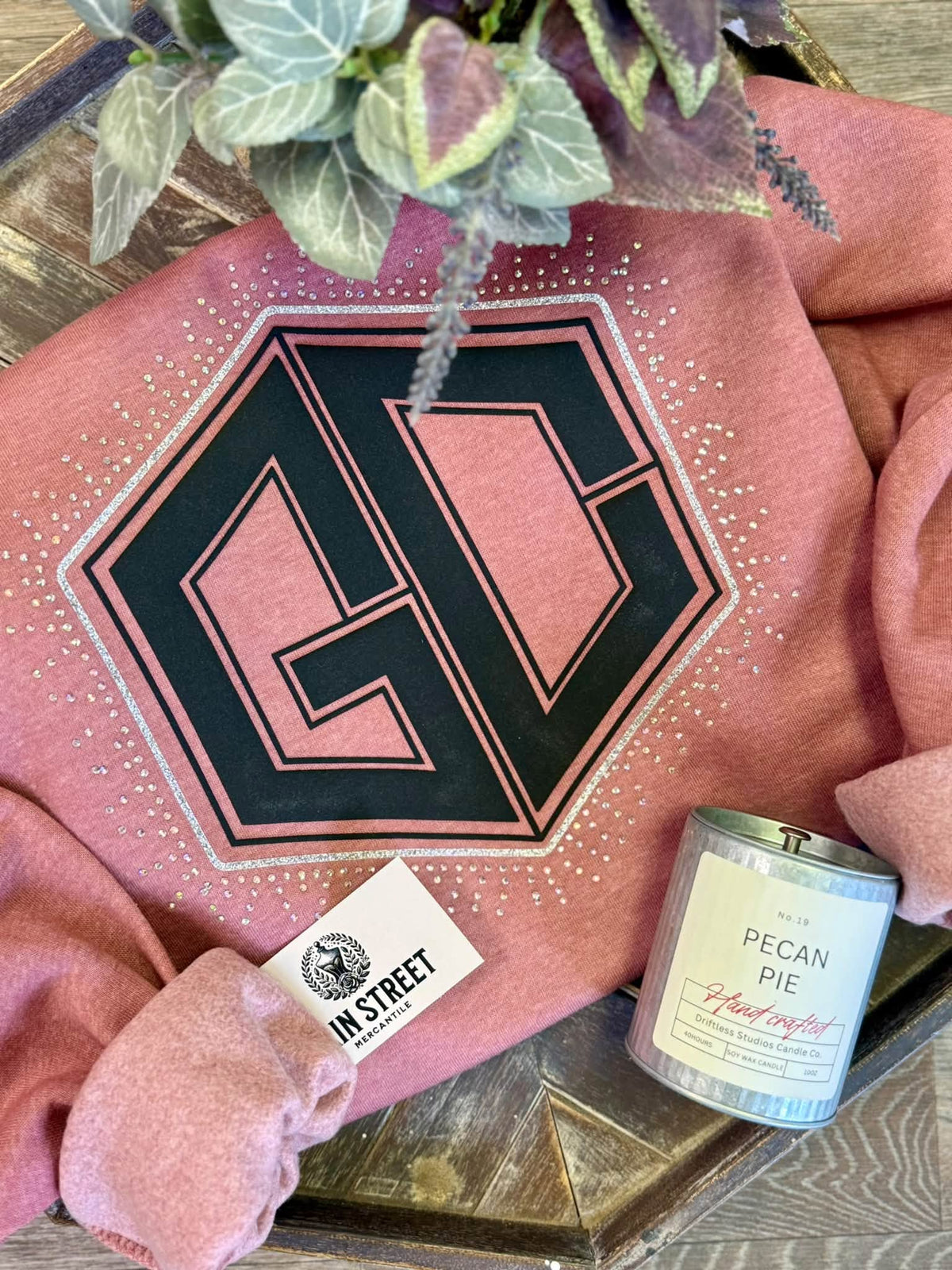 Rhinestone GCCISD Sweatshirt