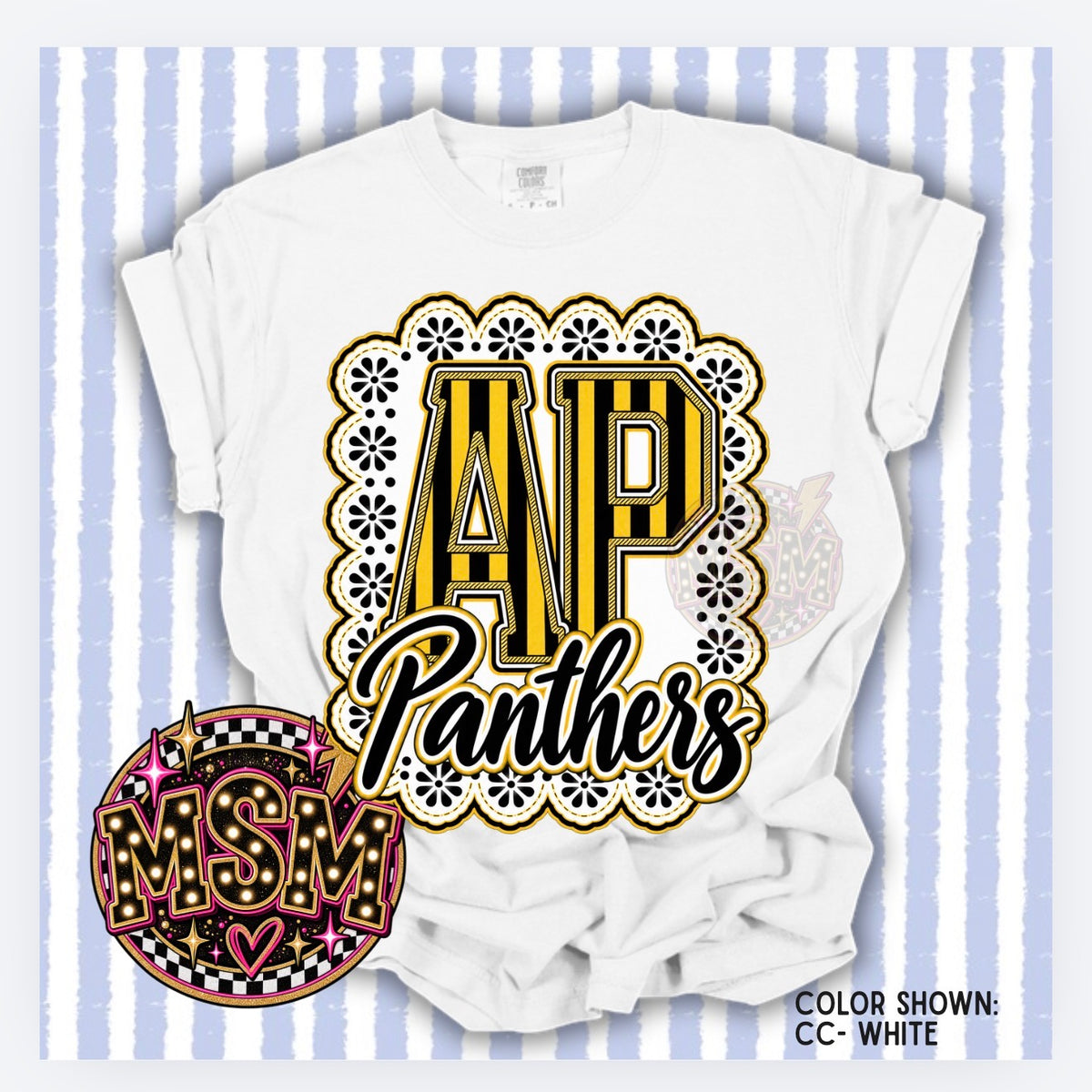 Lace Mascot - Anahuac Panthers