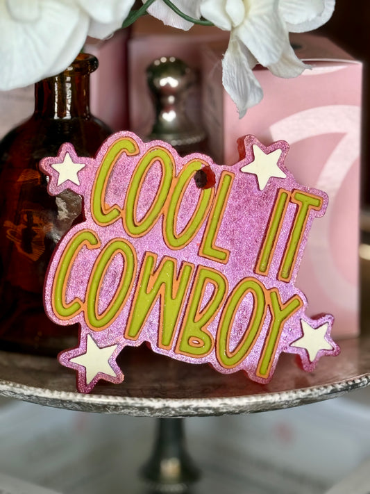 Cool It Cowboy Freshie - Scent: When In Rio