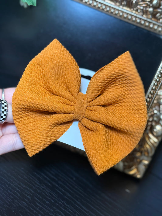 Terracotta - Clip Bow
