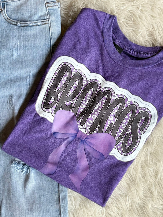 Dayton Broncos Coquette Tee