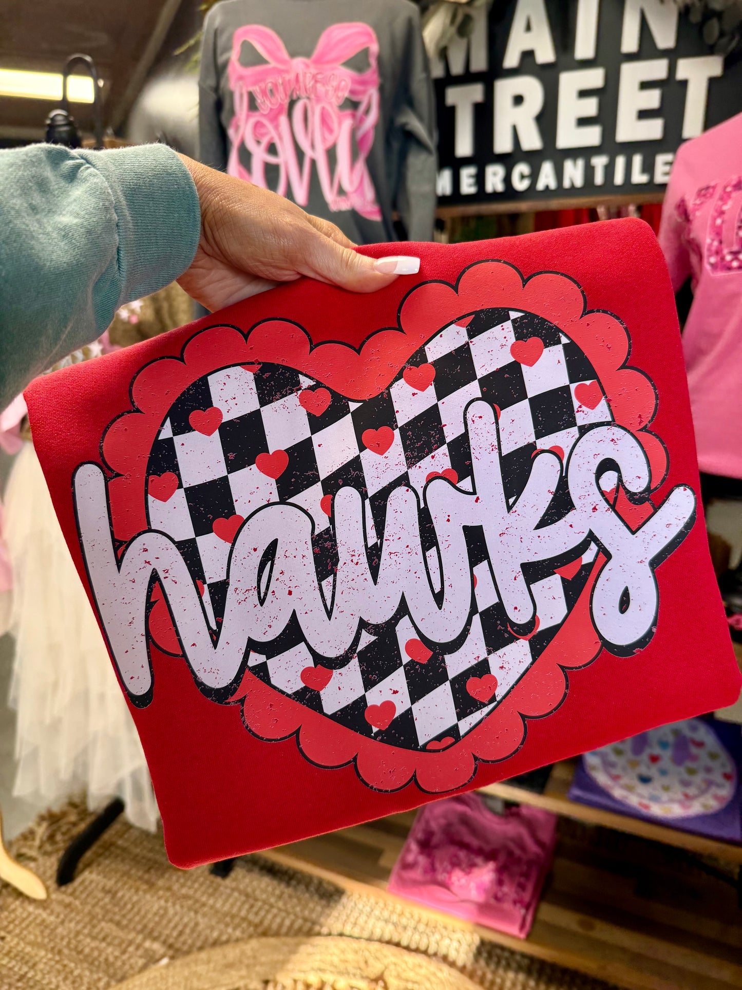Checkered Heart Hawks