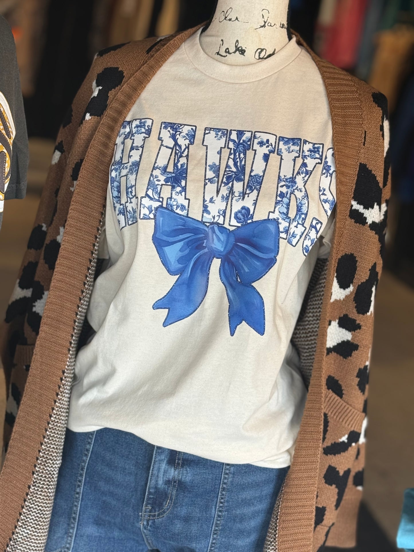 Floral Hawks Tee