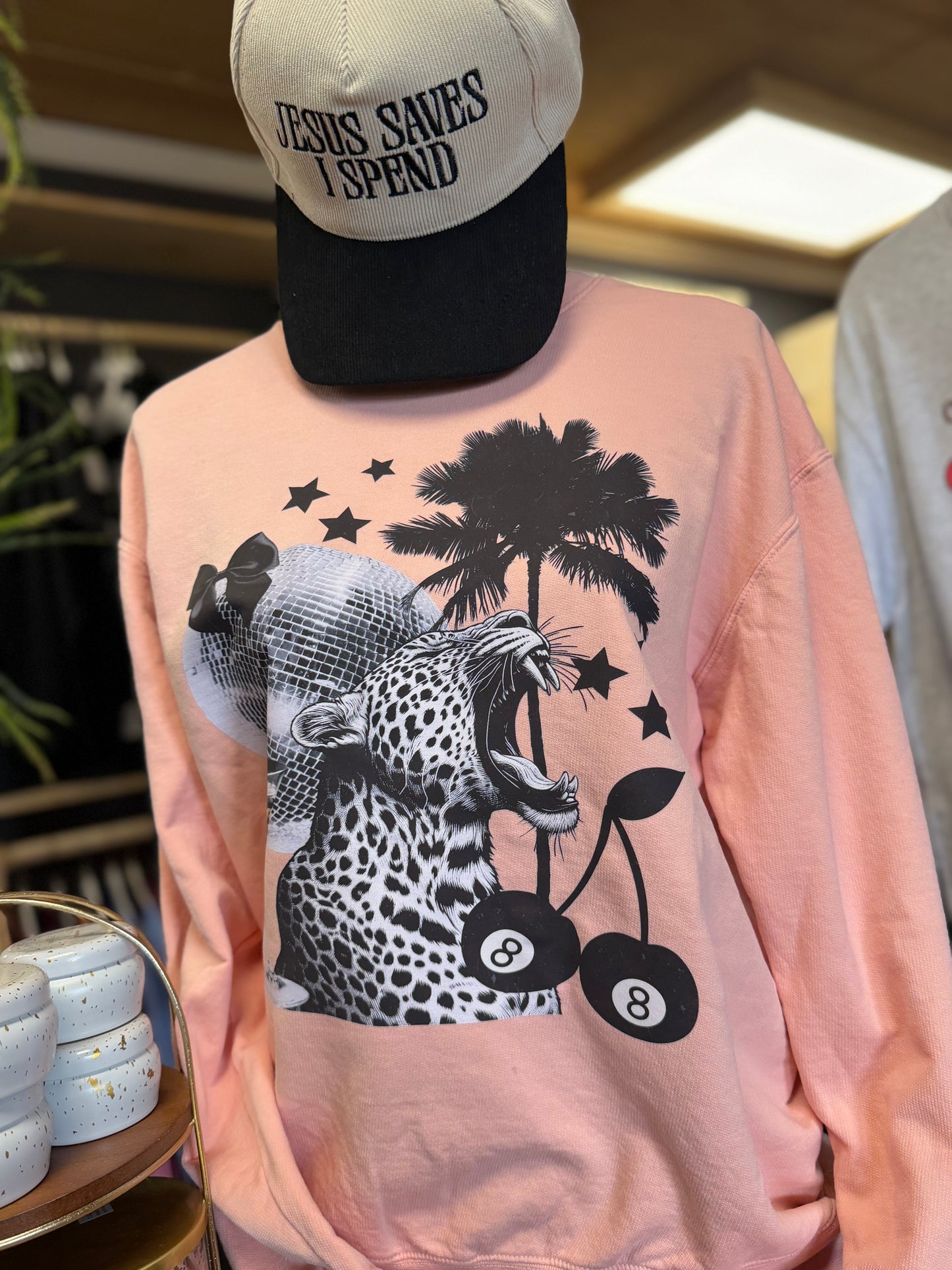 Disco Cheetah Sweatshirt