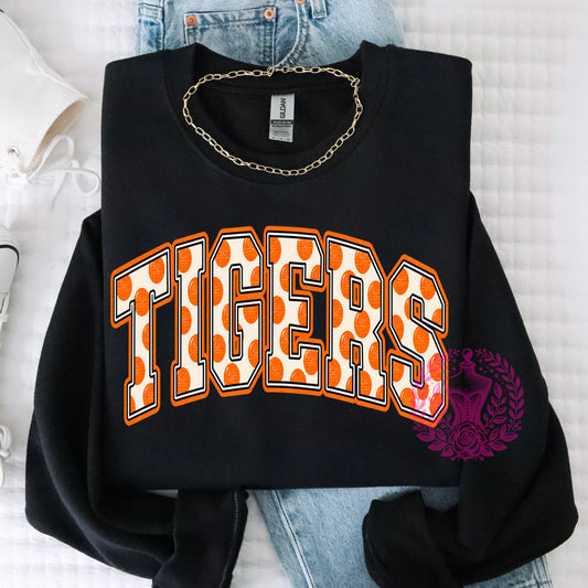 Polka Dot Mascot - TIGERS