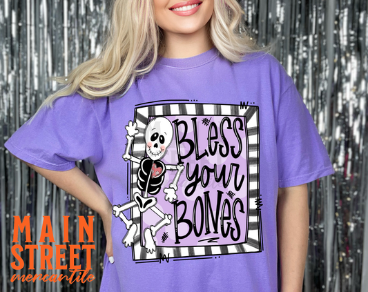 Bless Your Bones - Comfort Colors
