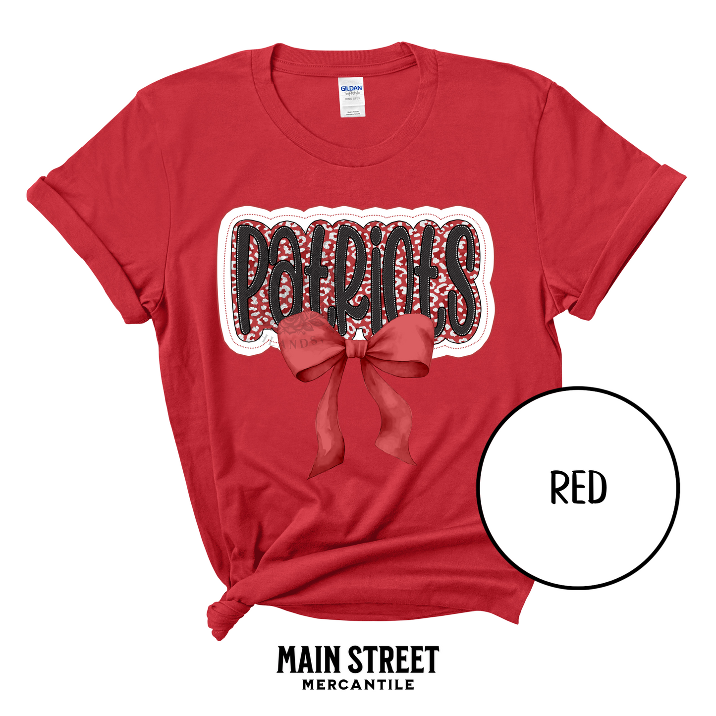 Coquette Bow Patriots