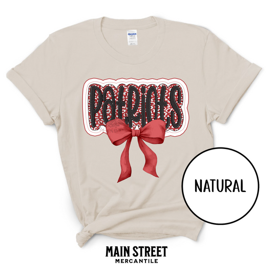 Coquette Bow Patriots