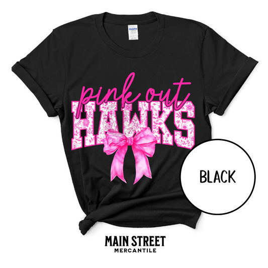 Pink Out Floral Hawks