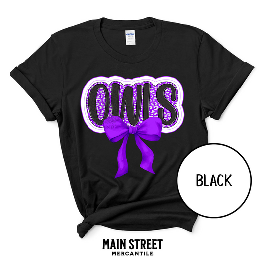 Coquette Bow Owls