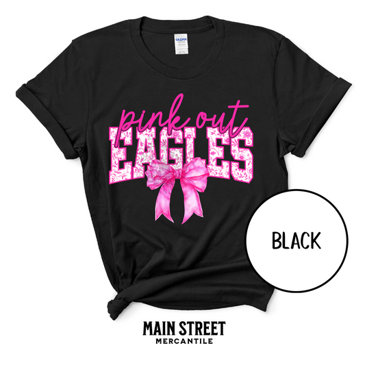 Pink Out Floral BH Eagles
