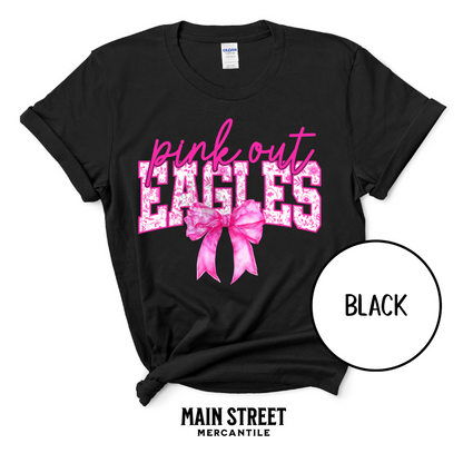 Pink Out Floral HJS Eagles