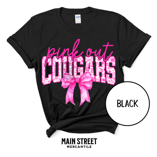 Pink Out Floral Cougars