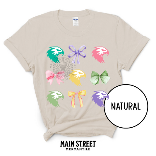 Pastel Coquette Bow Hawks