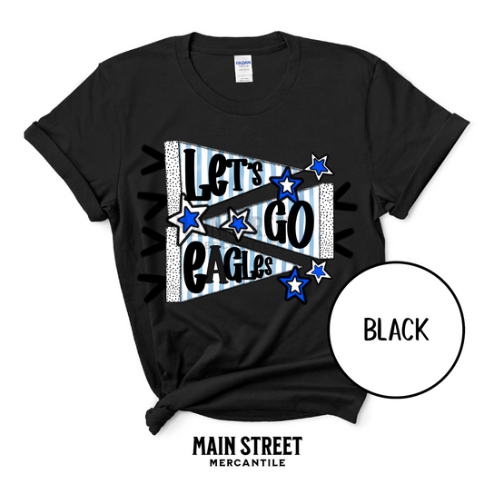 Let's Go Doodle Flag - BH Eagles