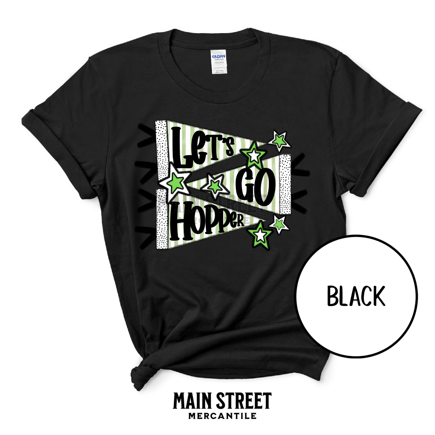 Let's Go Doodle Flag - Hopper