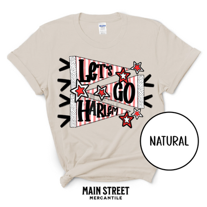 Let's Go Doodle Flag - Harlem