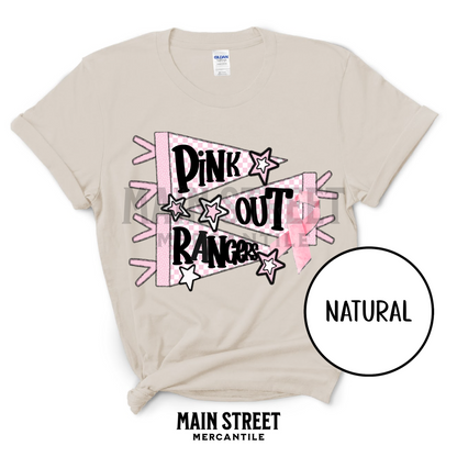 Pink Out Flag - Rangers