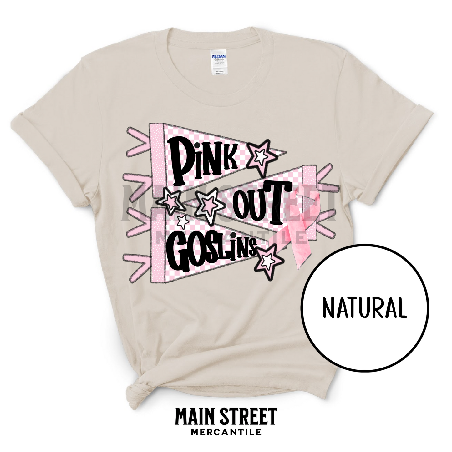 Pink Out Flag - Goslins