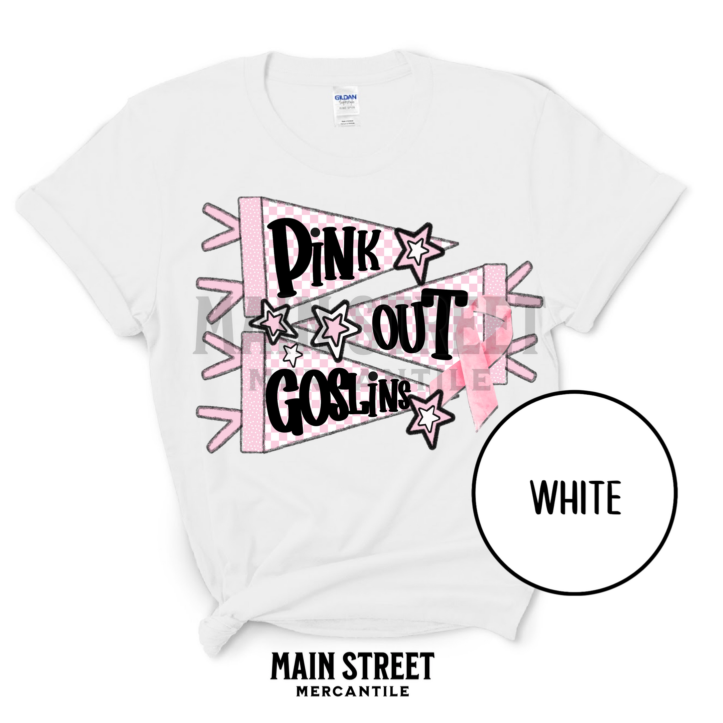 Pink Out Flag - Goslins