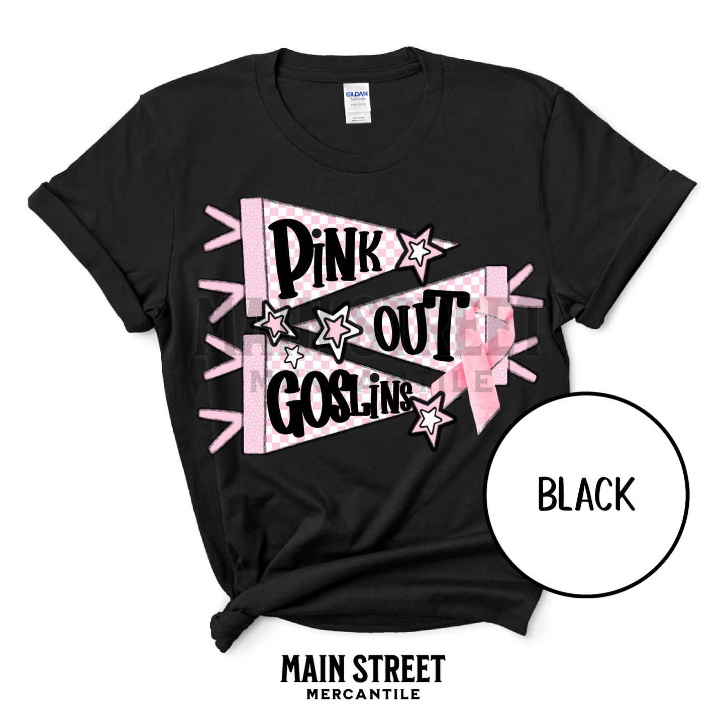 Pink Out Flag - Goslins