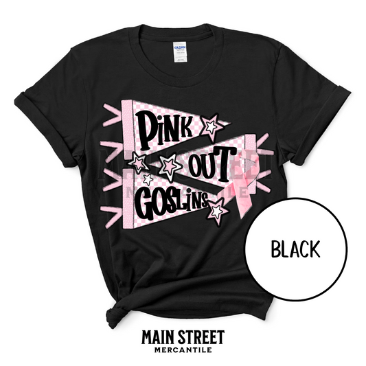 Pink Out Flag - Goslins