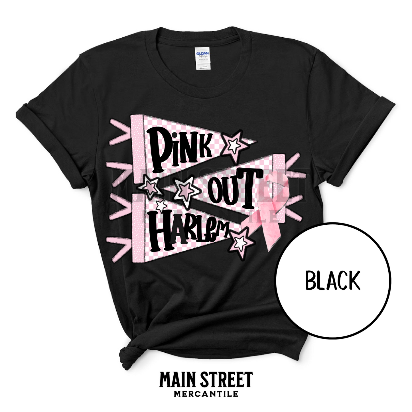 Pink Out Flag - Harlem