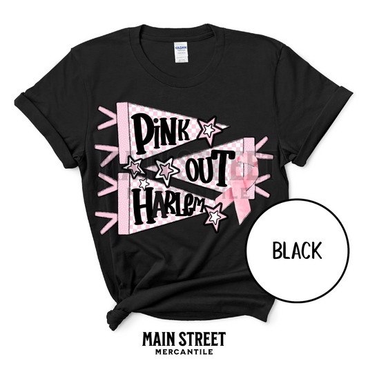 Pink Out Flag - Harlem
