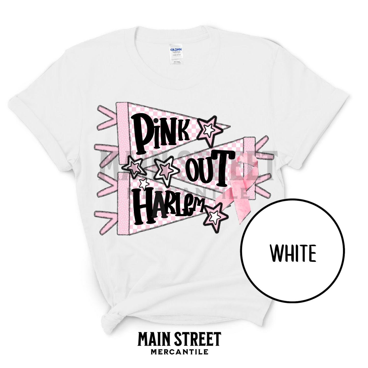 Pink Out Flag - Harlem
