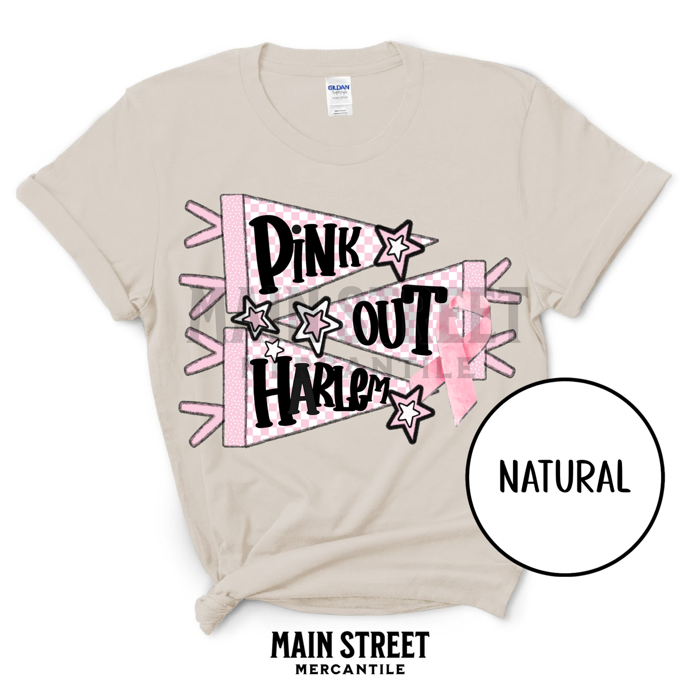 Pink Out Flag - Harlem