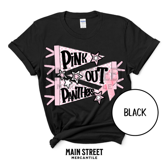 Pink Out Flag - Panthers