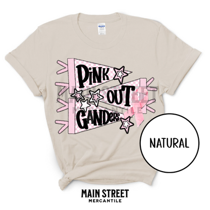 Pink Out Flag - Ganders