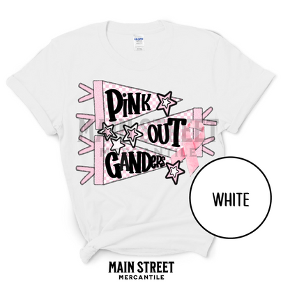 Pink Out Flag - Ganders