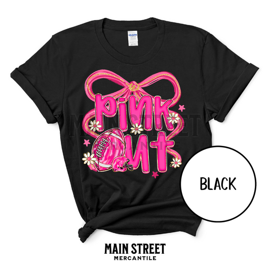 Pink Out Coquette Football