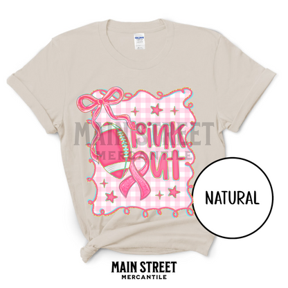 Pink Out Football Coquette