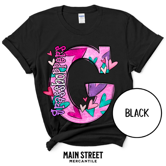 Retro Valentines Grasshoppers