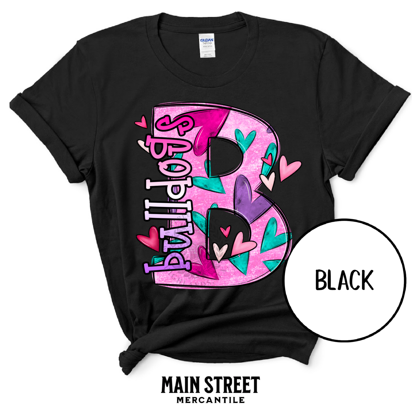 Retro Valentines Bulldogs