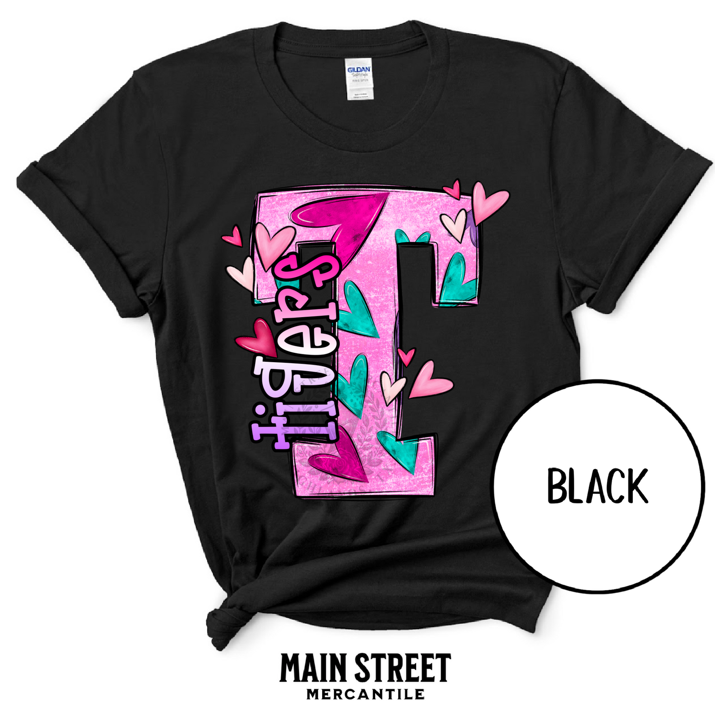 Retro Valentines Tigers