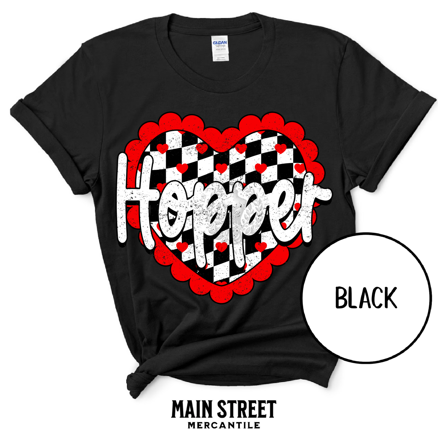 Checkered Heart Hopper