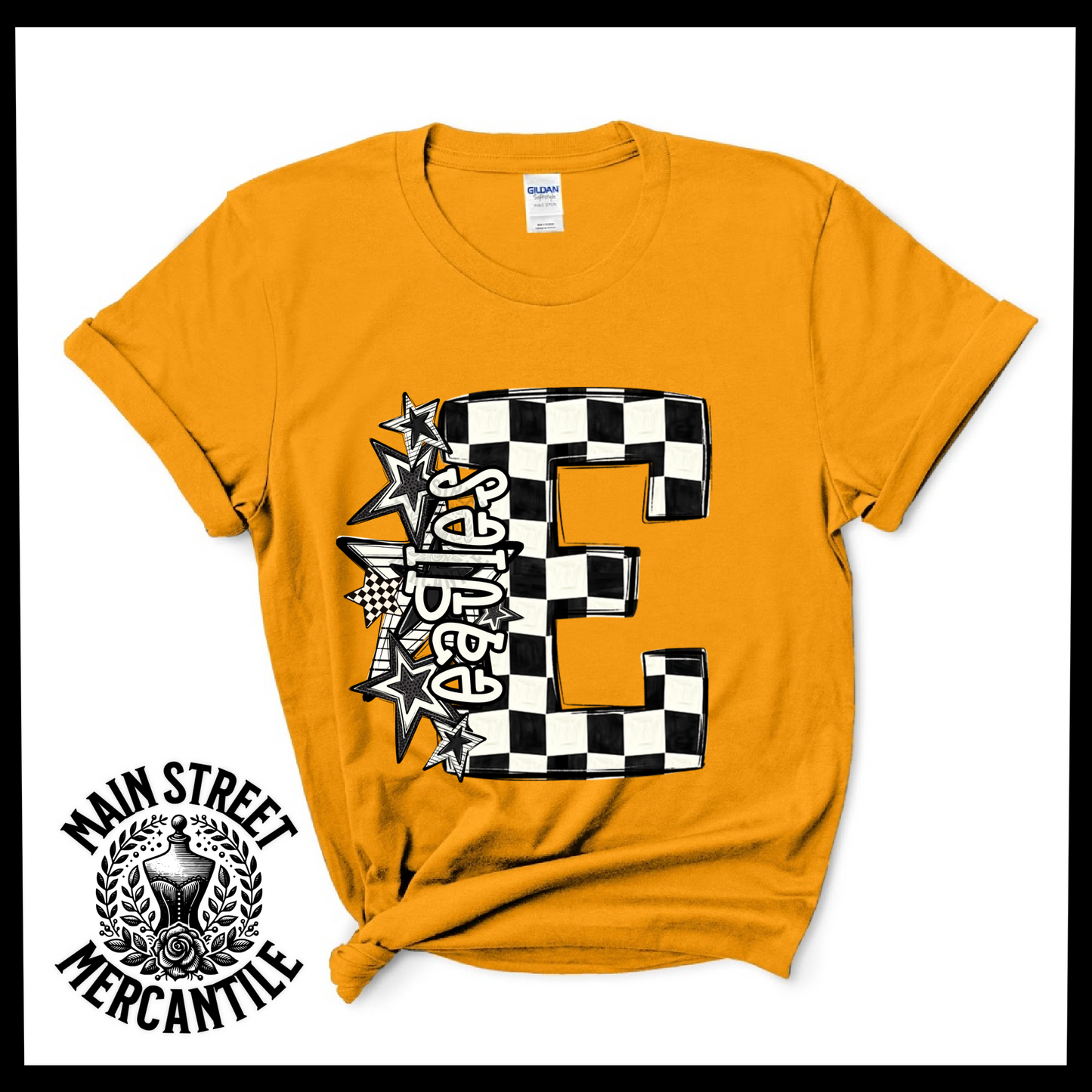 Check Mate Highlands Eagles School Spirit