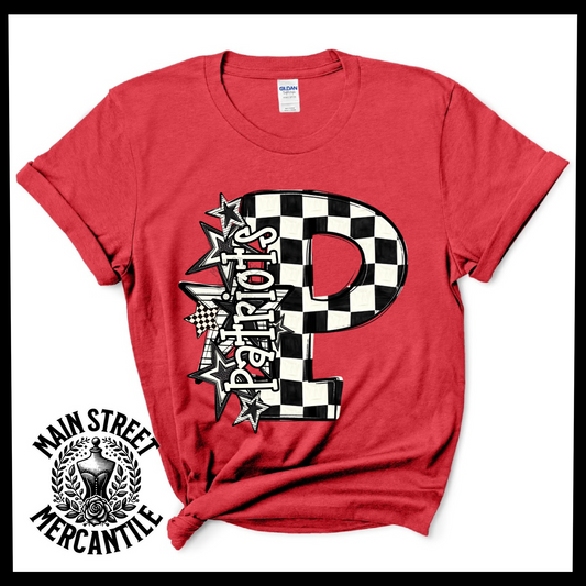 Check Mate Patriots School Spirit
