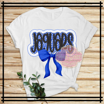 School Spirit Coquette Bow Tee