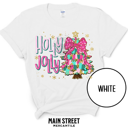 Holly Jolly Pastel Tree