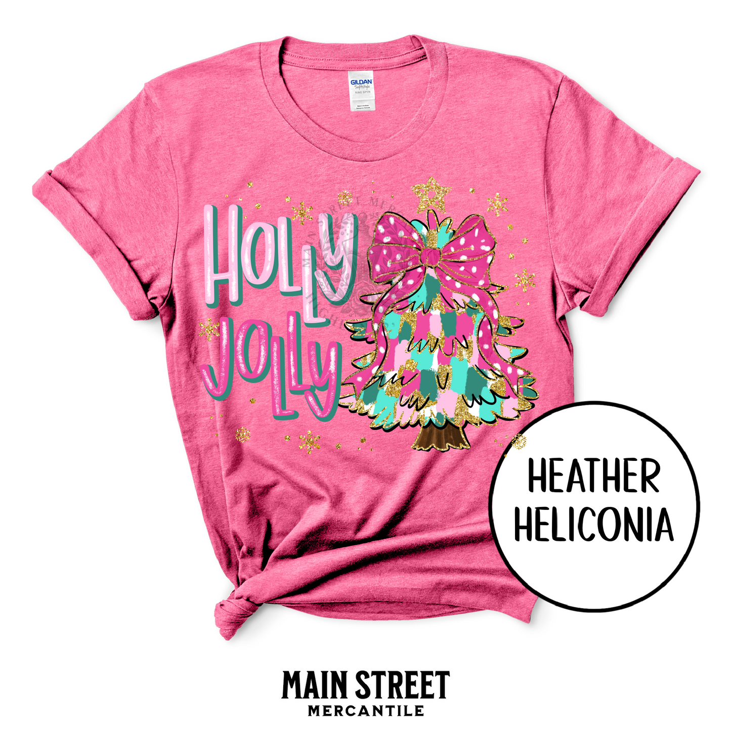 Holly Jolly Pastel Tree