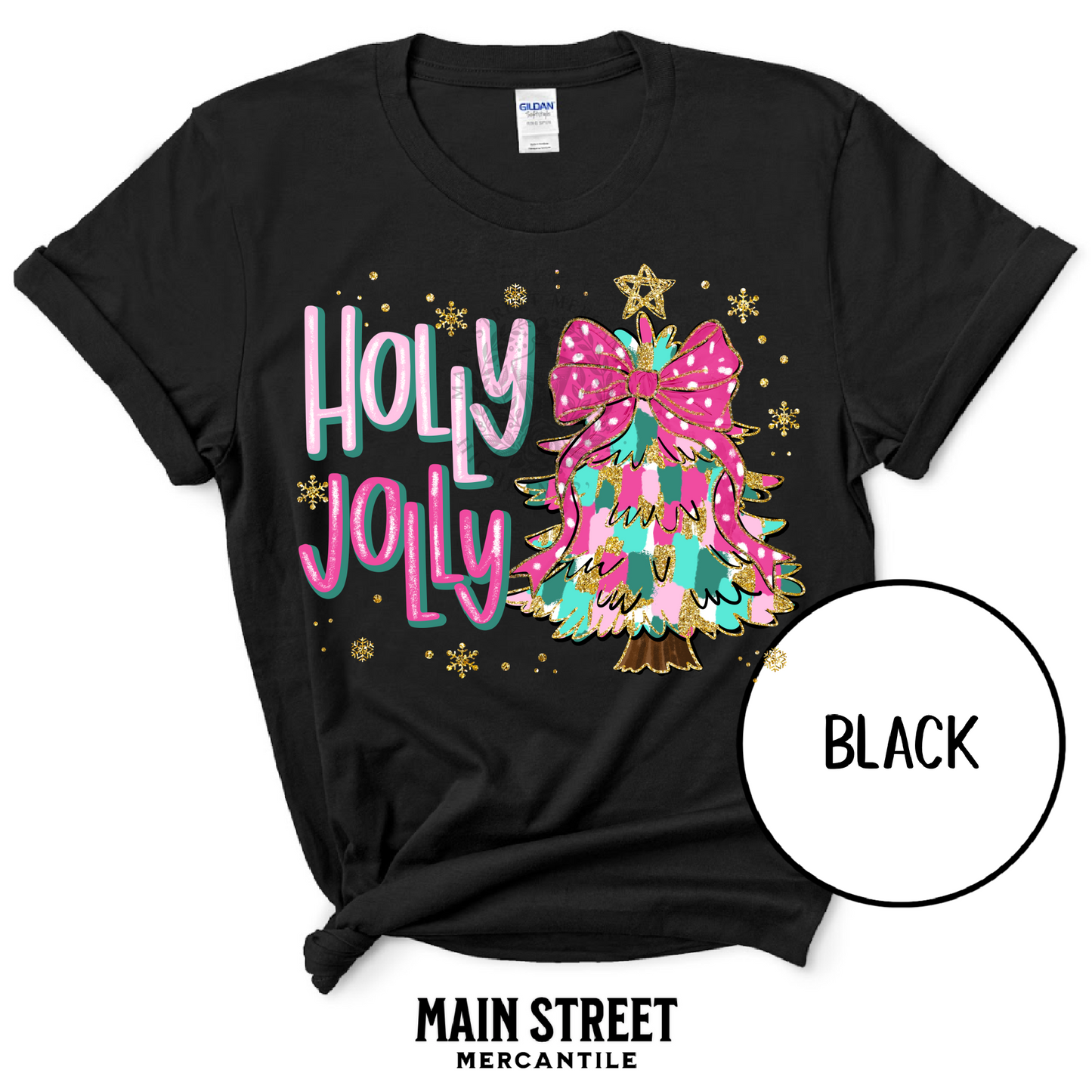 Holly Jolly Pastel Tree